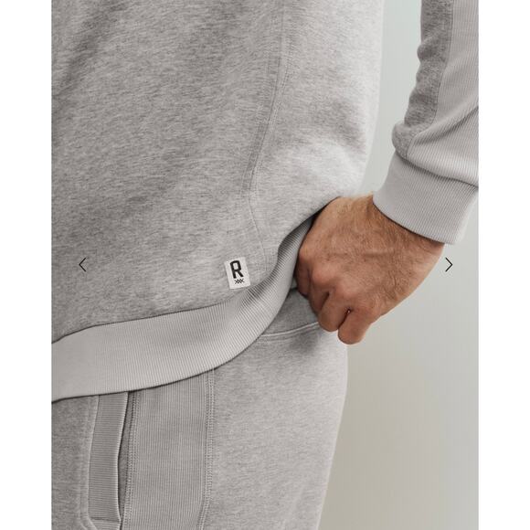 NWT RHONE size SMALL Heritage Midweight Crew Neck Sweatshirt - Picture 3 of 5